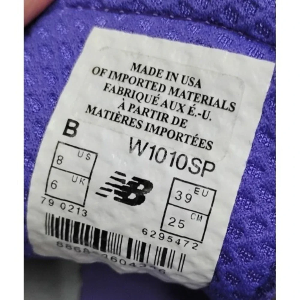New Balance Minimus 1010 Trail Running Shoes Women's‎ 8 Grey Purple Vibram USA